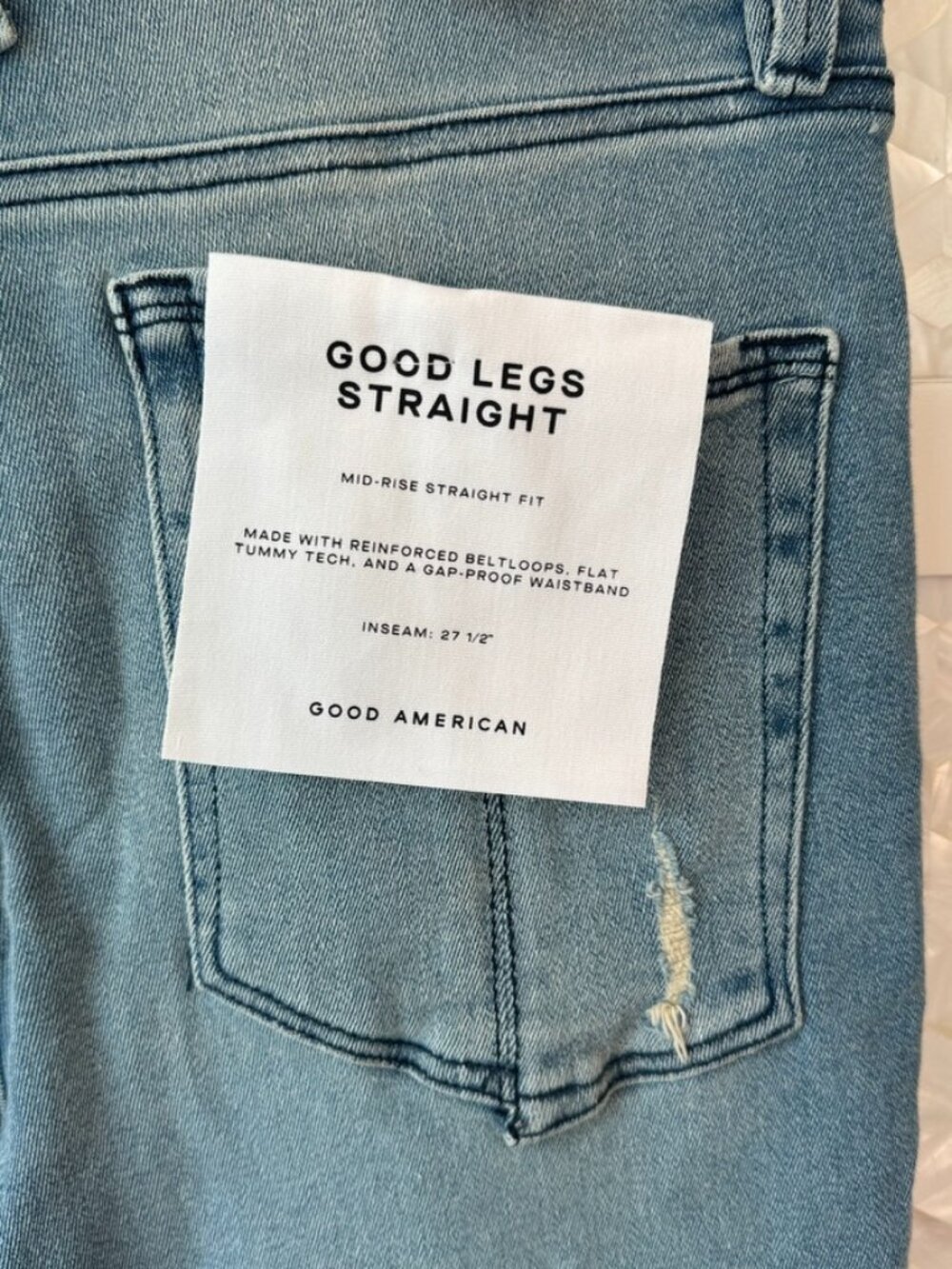 Good Legs Jeans Good Legs Straight NWT Size 10 / 30 - Picture 4 of 7
